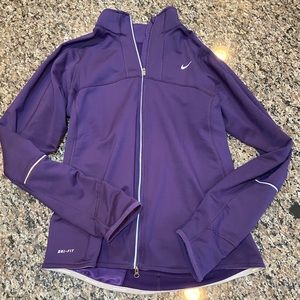 Nike dri fit fleece lined full zip